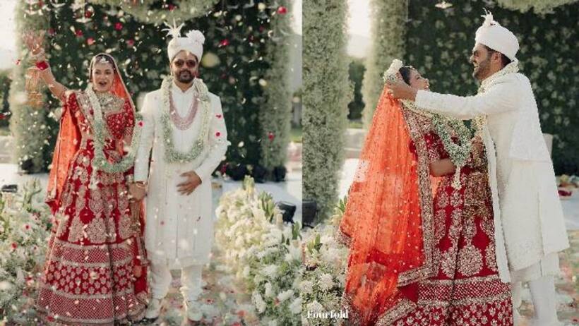रक्षित केजरीवाल संग मीरा चोपड़ा ने लिए फेरे, सामने आई पहली वेडिंग फोटोज