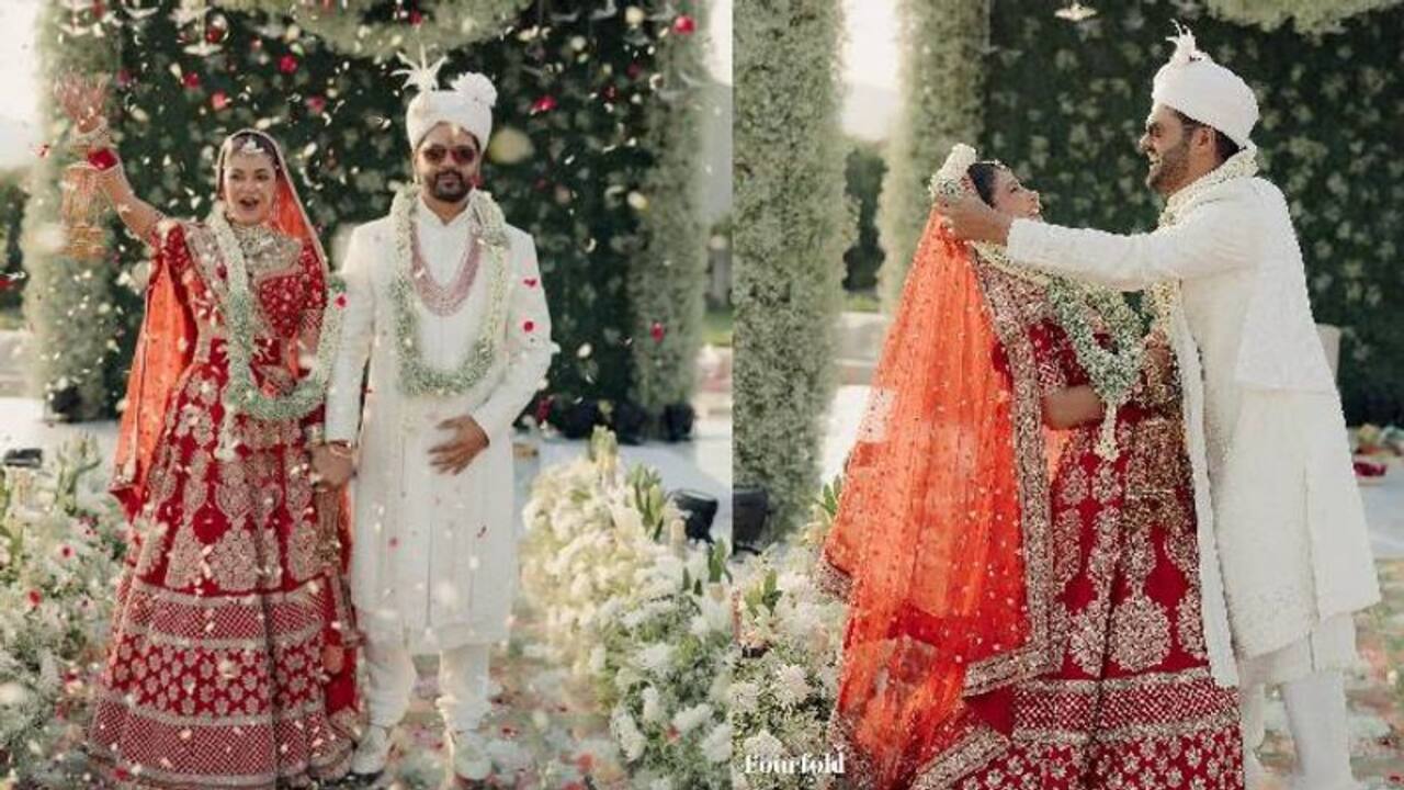 रक्षित केजरीवाल संग मीरा चोपड़ा ने लिए फेरे, सामने आई पहली वेडिंग फोटोज