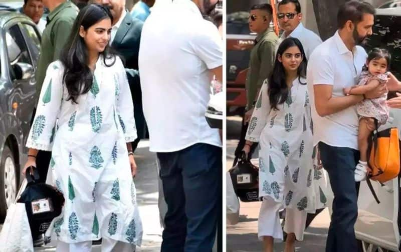 Isha Ambani wore simple summer-ready kurta set, price details inside ram 