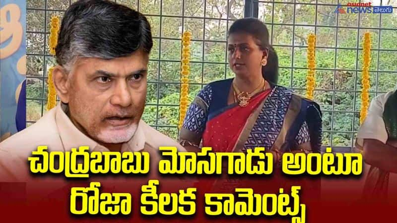 అప్పుడు ఇవ్వనోడు ఇప్పుడు ఇస్తాడా? చంద్రబాబు మోసగాడు అంటూ రోజా కీలక కామెంట్స్