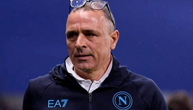 Football Francesco Calzona questions VAR silence on Napoli penalty in Champions League clash against Barcelona osf