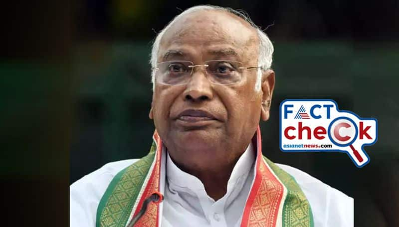 Fact Check Congress President Mallikarjun Kharge net worth exceeds Rs 50000 crore is false