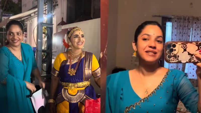 Amma from the kitchen to the arena Amrita Nair shared mother dance video vvk