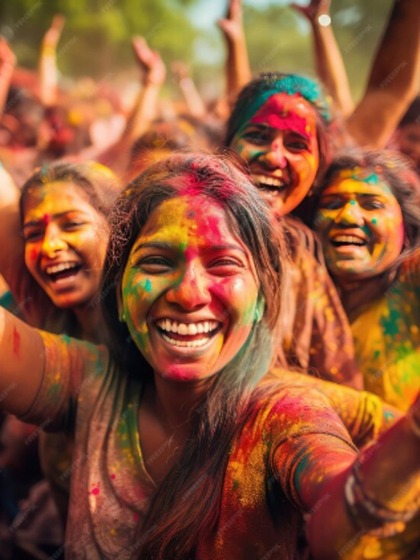 Use organic or herbal colors made from natural ingredients