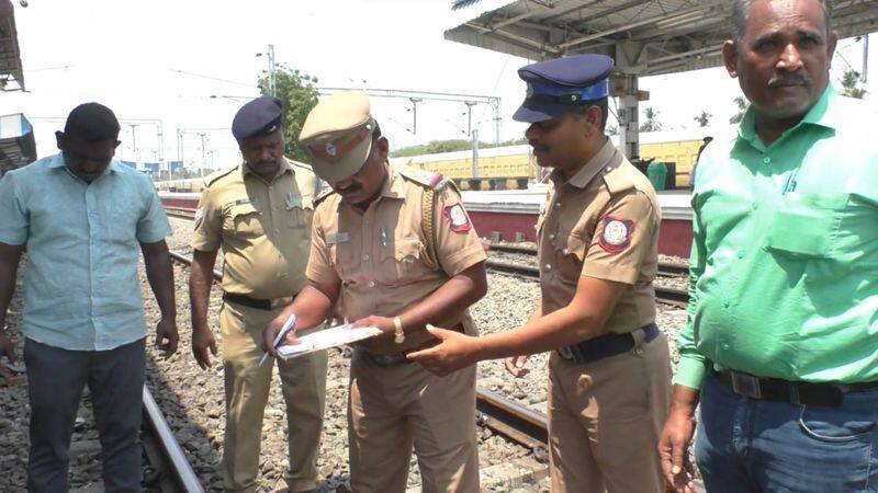 army man killed who fell down from train in karur railway station vel