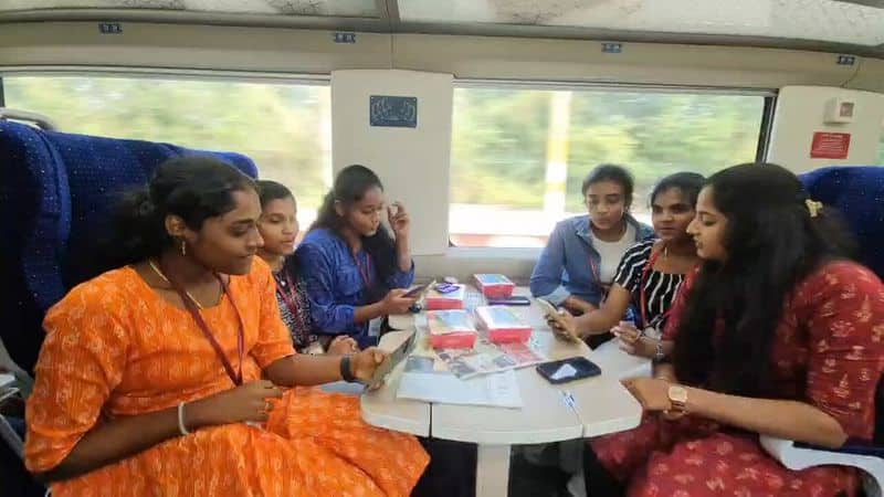 Netizens slam Southern Railways for promoting video of 12 women singing on Vande Bharat Express train sgb