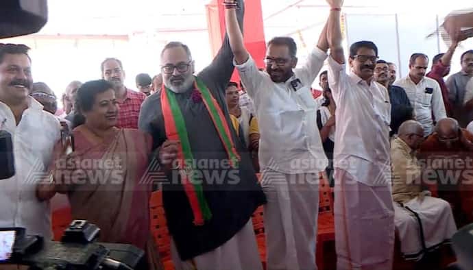 Lok Sabha Election 2024: More jolts for Congress, Padmini Thomas and Thampanoor Satheesh join BJP