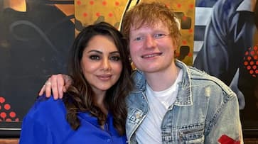 Ed Sheeran's fun evening with Shah Rukh Khan, Gauri Khan at Mannat is not to miss [WATCH] ATG