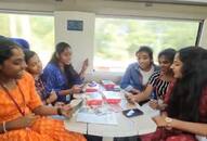 Southern Railways shares video of women singing on Vande Bharat Train, Internet calls it 'Public nuisance'rtm