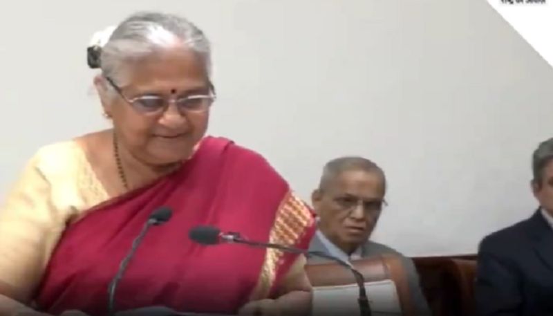 Infosys Foundation Chairperson Sudha Murthy took oath as Rajya Sabha Member san