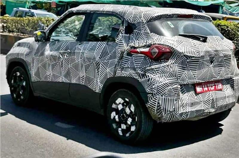 Tata Punch facelift spied for the first time