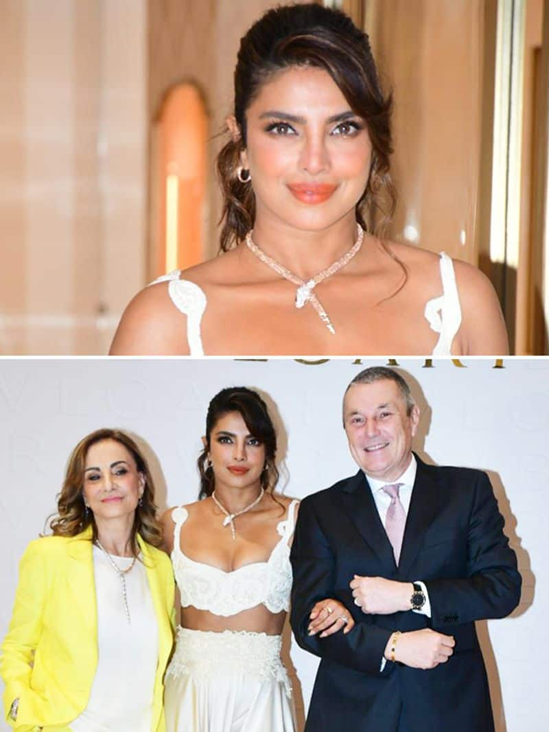 Priyanka Chopra looks dreamy in ivory attire at Bulgari event ATG