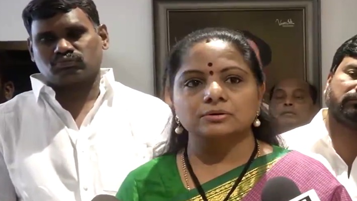 I am not in CBI custody but in BJP custod says kavitha kalvakuntla smp