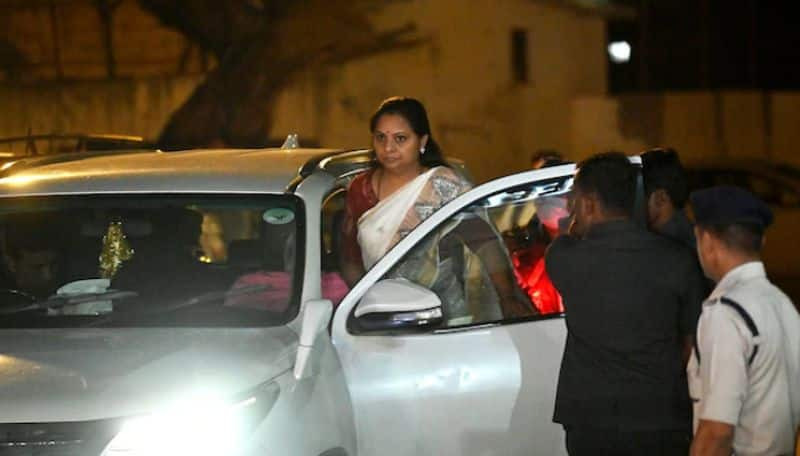 Former Telangana Chief Minister K Chandrasekhar Raos daughter Kavitha arrested ans