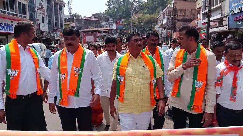 Lok sabha election 2024 Election campaign by Yaduvir Wodeyar in Kodagu rav