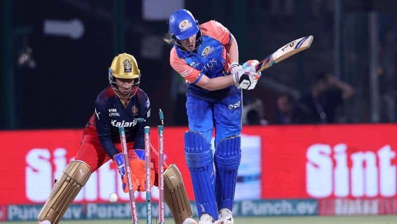 WPL 2024 RCB stun Mumbai Indians to reach the final kvn