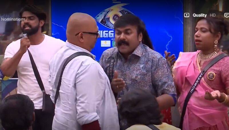 bigg boss very badly angry with season 6 contestants, ratheesh, suresh, sijo nrn