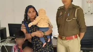 Uttar Pradesh Crime News Jhansi Police 14 months ago Revelation of registered murder case girl who ran away with her lover along with her two sons was found XSMN