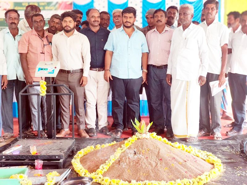 Mysore  Millet purchase center started at APMC warehouse snr