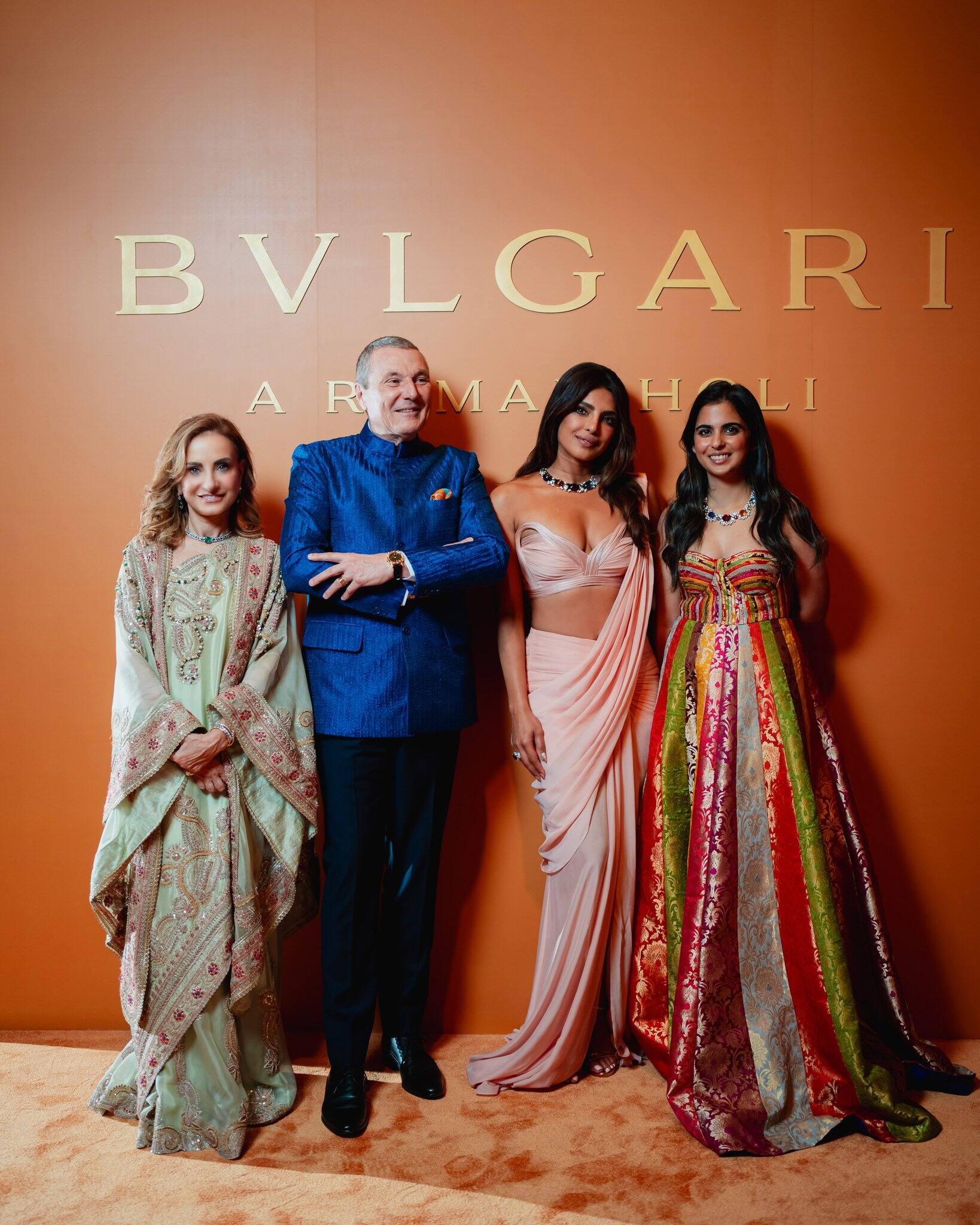 Priyanka Chopra  Shilpa Shetty  Madhuri Dixit add glamour to Isha Ambani's Holi bash at Bvlgari store in Mumbai Rao