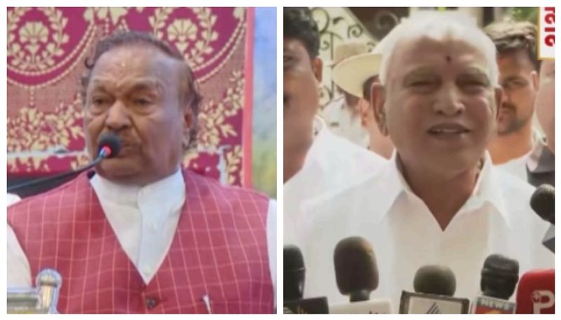 Shivamogga Independent Candidate KS Eshwarappa Slams BS Yediyurappa grg 