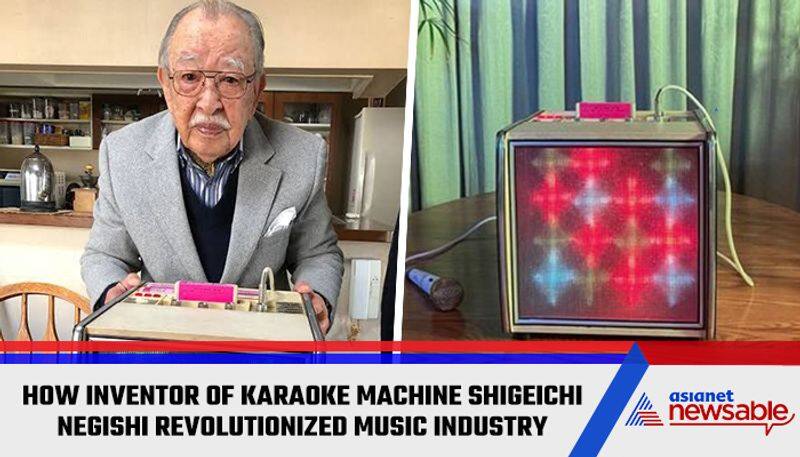 How inventor of karaoke machine Shigeichi Negishi revolutionized music industry (WATCH) snt