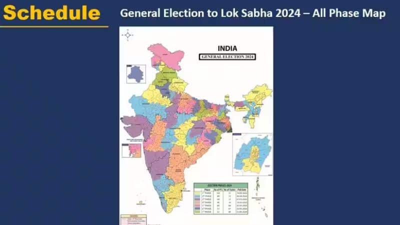 Loksabha elections 2024 7 phases of voting from april 19 counting to held on june 4 ans