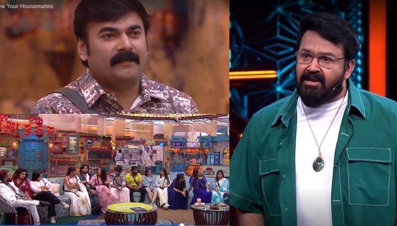 actor mohanlal meet bigg boss malayalam season 6 contestants nrn 