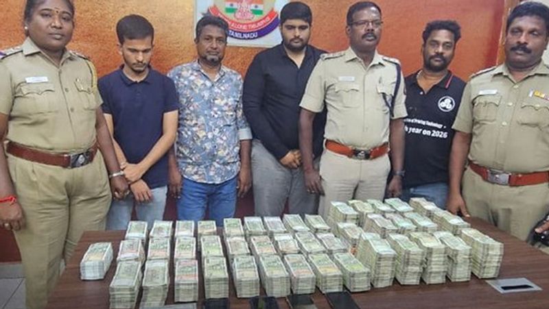 Chennai Rs.1.42 crore hawala money seized... 3 people Arrest tvk