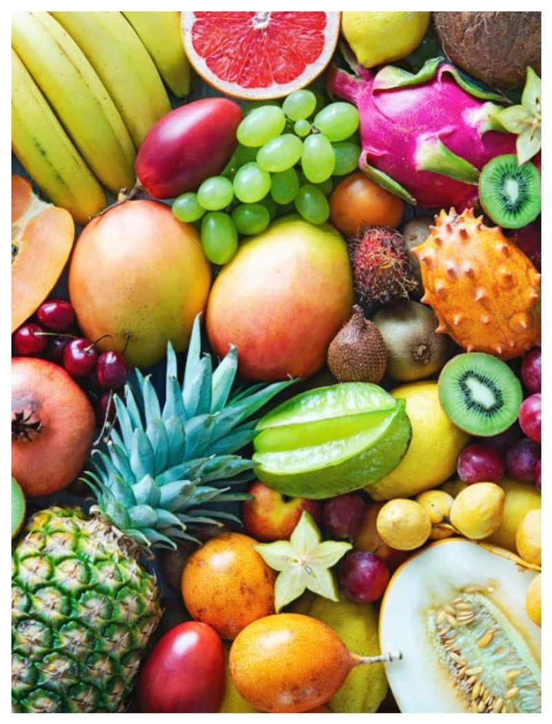 What is the timetable for eating fruits? rsl