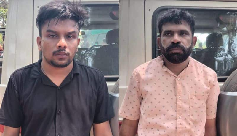 vadanappally police arrested two youth with 20kg of ganja joy