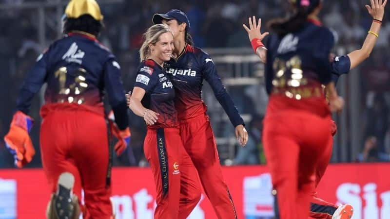 WPL Final 2024 Shreyanka Patil help RCB to Restrict Delhi capitals by 113 runs in Title clash ckm