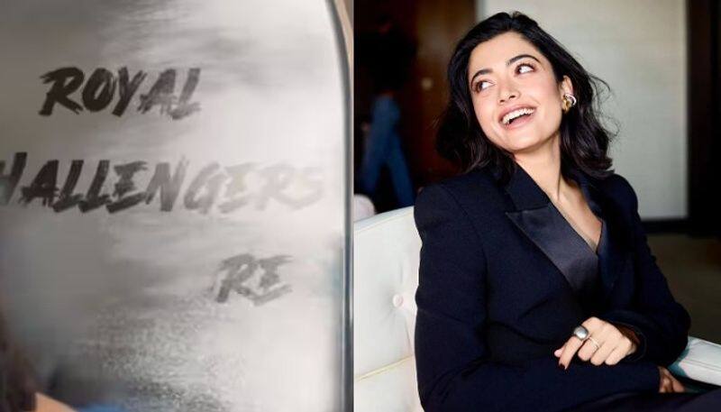 RCB Unbox Rashmika Mandanna Drops Hint About Team Name Change Ahead Of IPL Fans disappointment over RCB Franchise kvn