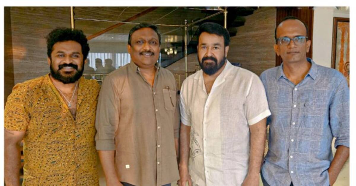 Malayalam actor Mohanlal announces his 360th film with Tharun Moorthy ...