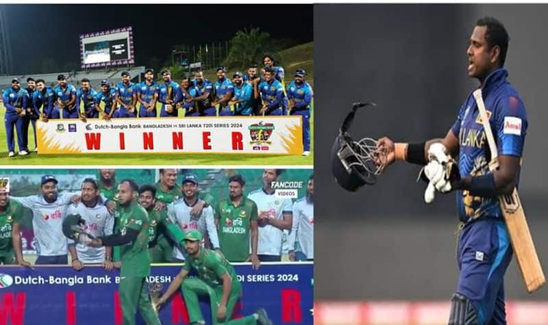 Bangladesh beat sri lanka in odi series and hits back with Helmet celebration ckm