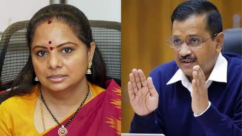 The AAP's Response to the Probe Agency's Serious Allegation Against BRS Leader K Kavitha-rag