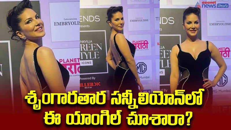 Sunny Leone at Pinkvilla Style Icons Awards 2023