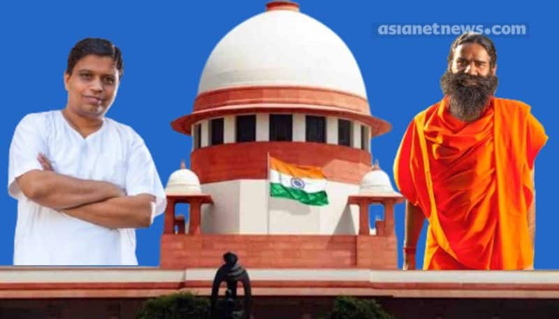 Baba Ramdev Acharya Bal Krishna Supreme court asks to directly present court kgn