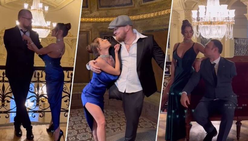 Ukrainian porn star Yulia Seniuk poses with wounded soldiers in elegant calendar for cause (WATCH)