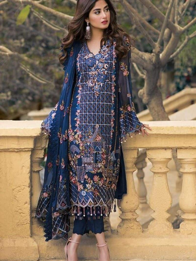 pakistani actress sajal aly 8 pakistani suit for eid amd ramadan  zkamn