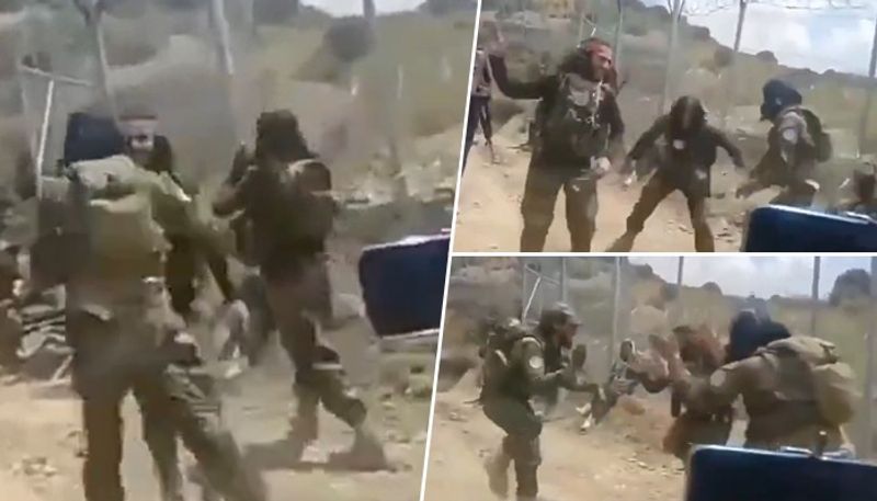 Viral Video: Taliban militants perform Pashtun dance along Afghanistan-Pakistan border amid tensions (WATCH) snt