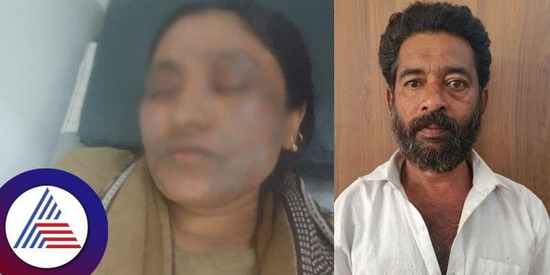 Acid attack on wife by husband at anekal bengaluru rav