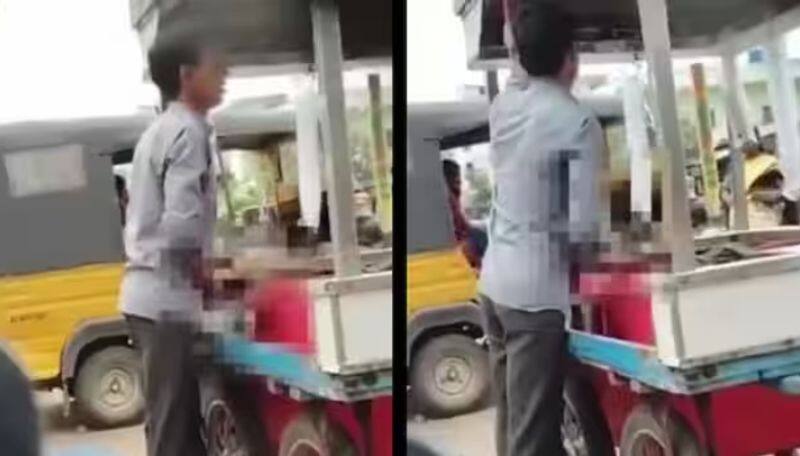 Disgusting ice cream seller mixed his semen in fladoo after masturbating video viral ans 