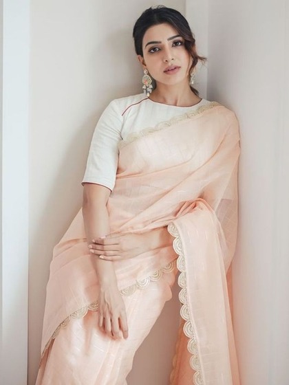 होली में लगेंगी देसी गर्ल , पहने Samantha Ruth Prabhu की 8 साड़ियां