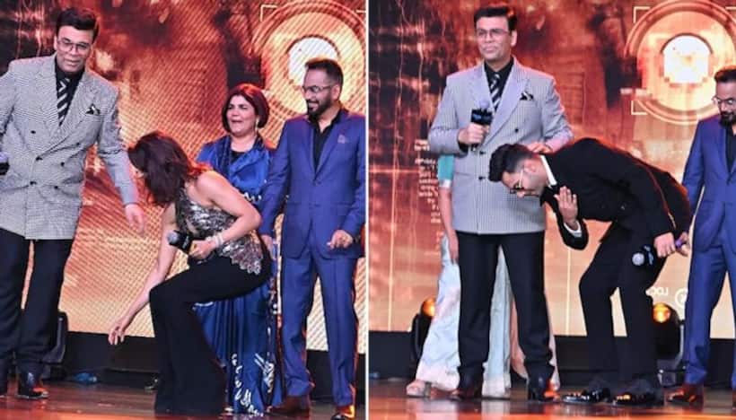 Here's what happened when Samantha Ruth Prabhu tried to touch Karan Johar's feet in public WATCH