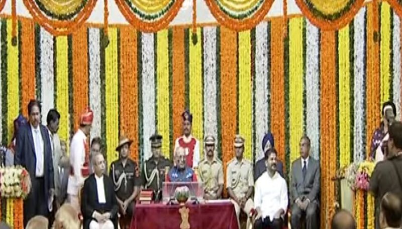 C.P. Radhakrishnan sworn in Telangana Governor lns