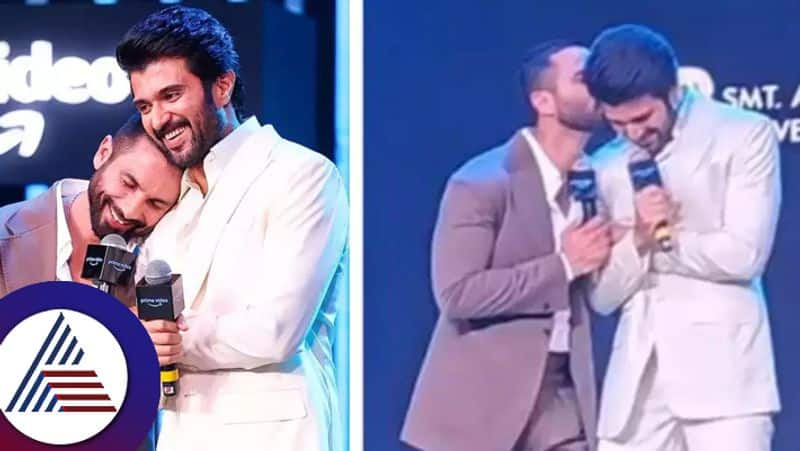 Shahid Kapoor kisses Vijay Devarakonda thanks him for his careers biggest solo hit suc