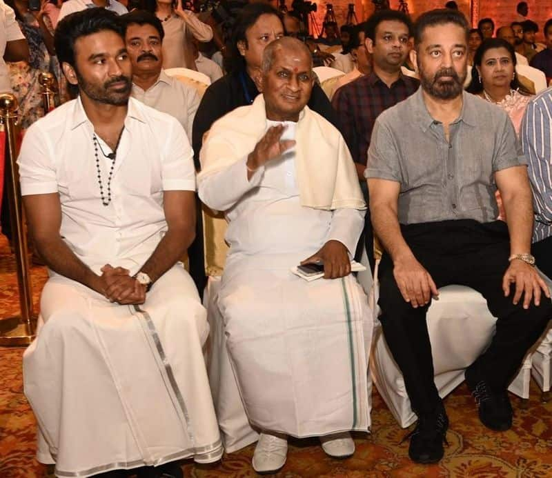 Kamalhaasan says he is writing screenplay for Dhanush Starring Ilaiyaraaja Biopic Movie gan