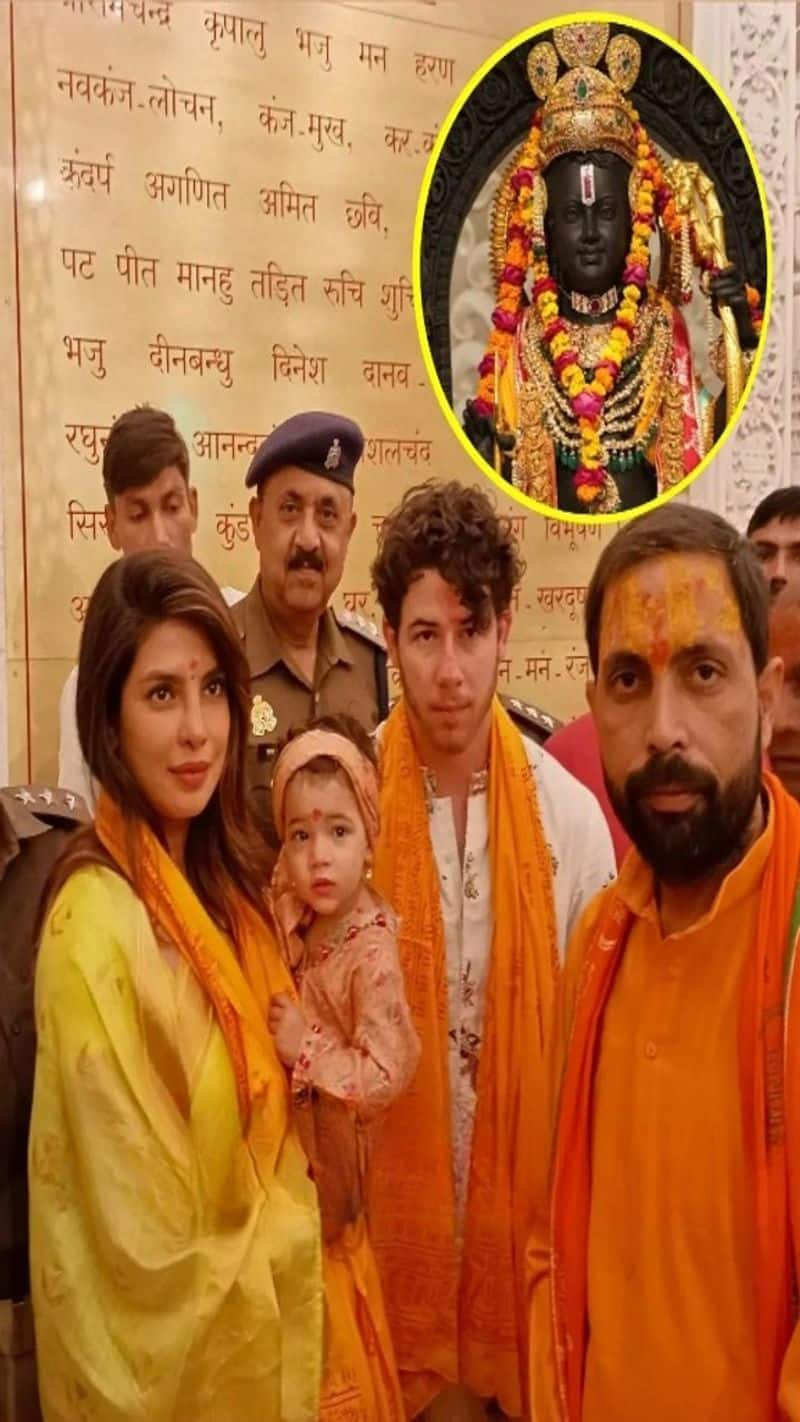 priyanka chopra nick jonas ram mandir ayodhya with daughter malti marie kxa 