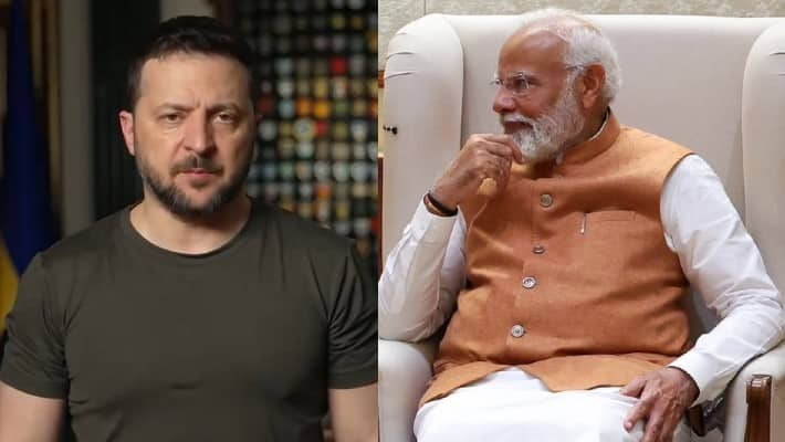 Conflict must be resolved through dialogue and diplomacy: PM Modi to  Zelenskyy..ISR